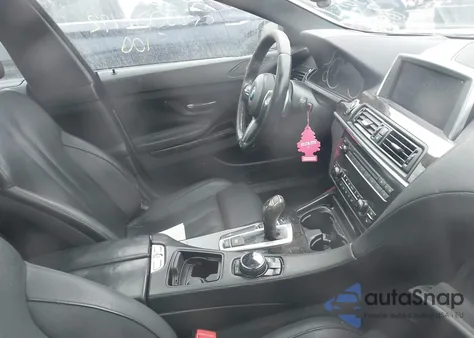 2015 BMW 640I Gran Coupe z USA, uszkodzony, nr VIN WBA6A0C51FD318612